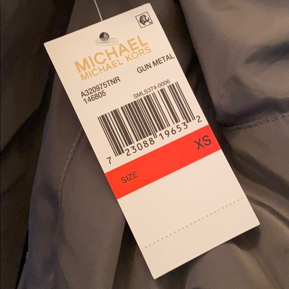 NWT Michael Michael Kors fleece lined jacket XS - Picture 5 of 6